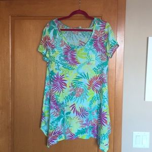 ✨SALE✨Fresh Produce tropical tunic top